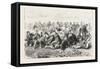 Popular Sports in Belgium a Blindfold Race, 1876-null-Framed Stretched Canvas