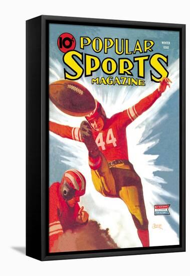 Popular Sports Magazine-null-Framed Stretched Canvas