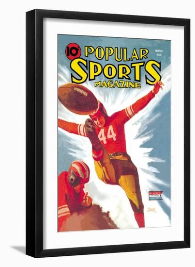 Popular Sports Magazine-null-Framed Art Print