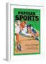 Popular Sports: Spikes in the Sunlight-null-Framed Art Print