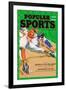 Popular Sports: Spikes in the Sunlight-null-Framed Art Print