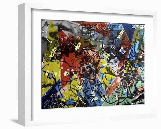 Popularity Everyone is Doing It-Dan Monteavaro-Framed Giclee Print