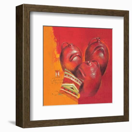 Por La Manana En Oaxaca-Joadoor-Framed Art Print