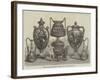 Porcelain at the International Exhibition-Walter Wilson-Framed Giclee Print