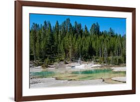 Porcelain Basin, Norris Geyser Basin, Yellowstone National Park, Wyoming, USA-Roddy Scheer-Framed Photographic Print