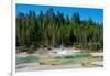 Porcelain Basin, Norris Geyser Basin, Yellowstone National Park, Wyoming, USA-Roddy Scheer-Framed Photographic Print