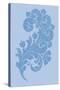 Porcelain Blue Motif II-Vision Studio-Stretched Canvas