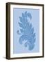 Porcelain Blue Motif III-Vision Studio-Framed Art Print