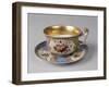 Porcelain Cup with Decorations, Close-Up-null-Framed Giclee Print