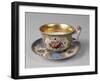 Porcelain Cup with Decorations, Close-Up-null-Framed Giclee Print