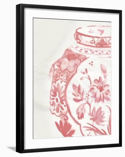 Porcelain Fencai IV-Sandra Jacobs-Framed Giclee Print