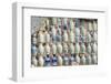 Porcelain House with chinaware cemented and glued onto the building, Tianjin, China-Keren Su-Framed Photographic Print