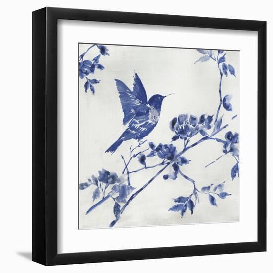 Porcelain Hummingbird-Asia Jensen-Framed Art Print