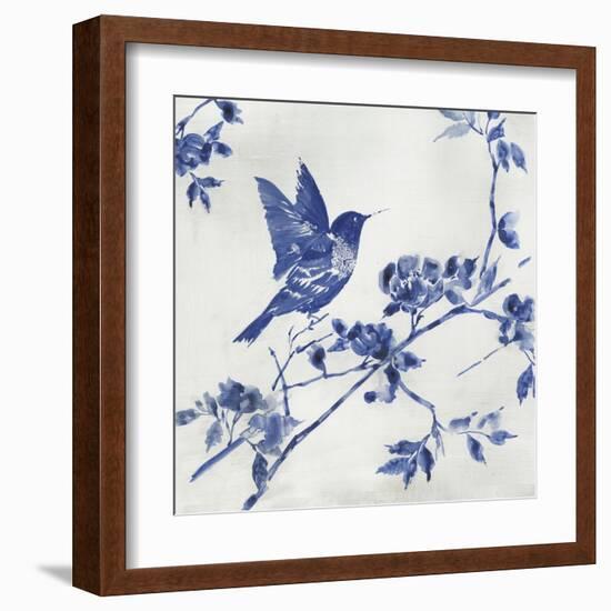 Porcelain Hummingbird-Asia Jensen-Framed Art Print