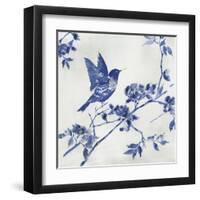 Porcelain Hummingbird-Asia Jensen-Framed Art Print