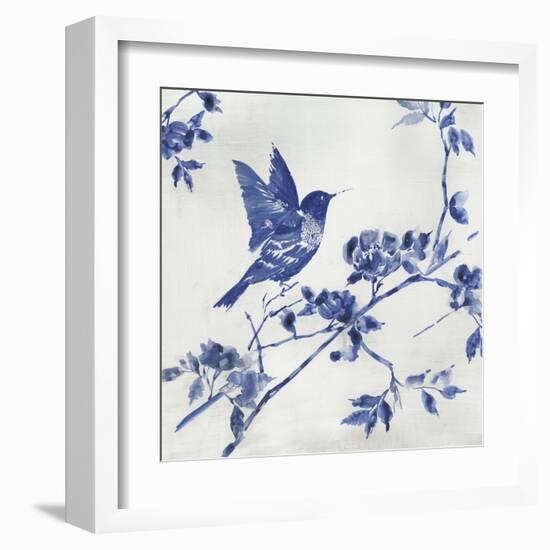 Porcelain Hummingbird-Asia Jensen-Framed Art Print