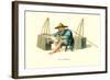 Porcelain Mender-George Henry Malon-Framed Art Print