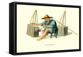 Porcelain Mender-George Henry Malon-Framed Stretched Canvas