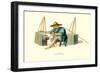 Porcelain Mender-George Henry Malon-Framed Art Print