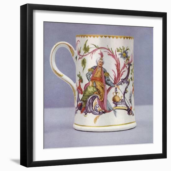 'Porcelain Mug', c1770, (1936)-John de Lanauze-Framed Photographic Print