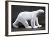 Porcelain Polar Bear, 1922-Francois Stiemart and Pierre Gobert-Framed Giclee Print