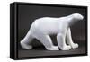 Porcelain Polar Bear, 1922-Francois Stiemart and Pierre Gobert-Framed Stretched Canvas