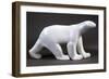 Porcelain Polar Bear, 1922-Francois Stiemart and Pierre Gobert-Framed Giclee Print