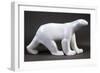 Porcelain Polar Bear, 1922-Francois Stiemart and Pierre Gobert-Framed Giclee Print