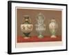 Porcelain Vases from the Imperial Manufactory, Sevres-null-Framed Giclee Print