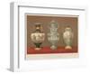 Porcelain Vases from the Imperial Manufactory, Sevres-null-Framed Giclee Print
