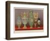 Porcelain Vases from the Imperial Manufactory, Sevres-null-Framed Giclee Print