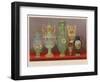 Porcelain Vases from the Imperial Manufactory, Sevres-null-Framed Giclee Print