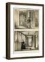 Porch and Corridor, Ockwells, Berks-Joseph Nash-Framed Giclee Print