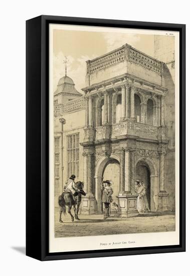 Porch at Audley End, Essex-Joseph Nash-Framed Stretched Canvas