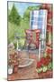 Porch Chair with Cat Home-Melinda Hipsher-Mounted Giclee Print