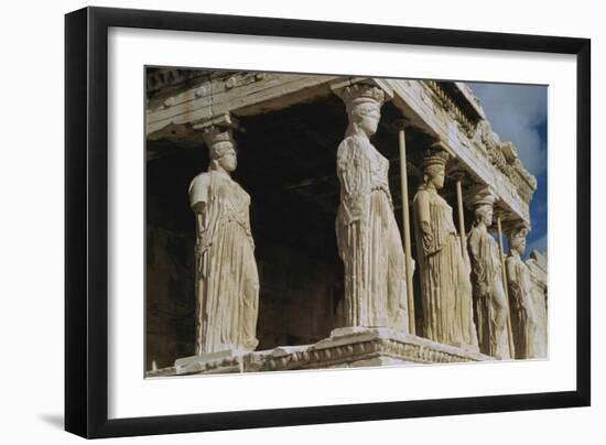 Porch of Maidens (Caryatids), Erechtheum-null-Framed Giclee Print