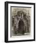 Porch of St Mary's Church, Oxford-null-Framed Premium Giclee Print