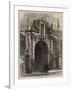 Porch of St Mary's Church, Oxford-null-Framed Giclee Print