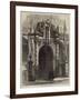 Porch of St Mary's Church, Oxford-null-Framed Giclee Print