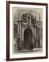 Porch of St Mary's Church, Oxford-null-Framed Giclee Print