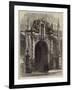 Porch of St Mary's Church, Oxford-null-Framed Giclee Print