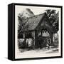 Porch of Stoke Poges, UK-null-Framed Stretched Canvas