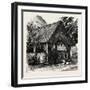 Porch of Stoke Pogis, Uk, 19th Century-null-Framed Giclee Print