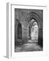 Porch of the Chapter House, Elgin Cathedral, Scotland, 1924-1926-Valentine & Sons-Framed Giclee Print