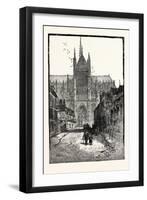 Porch of the Golden Virgin: Amiens Cathedral-null-Framed Giclee Print