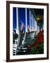 Porch of the Grand Hotel, Mackinac Island, Michigan, USA-null-Framed Photographic Print