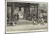 Porch of the Ikuta Temple, Kobe, Japan-Charles Edwin Fripp-Mounted Giclee Print