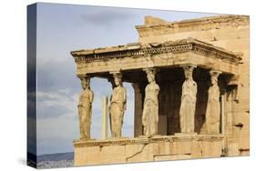 Porch of the Maidens (Caryatids), Erechtheion, Acropolis, UNESCO World Heritage Site, Athens-Eleanor Scriven-Stretched Canvas