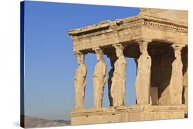 Porch of the Maidens (Caryatids), Erecthion, Early Morning, Acropolis, Athens Greece, Europe-Eleanor Scriven-Stretched Canvas