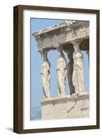 Porch of the Maidens, Erechtheion, Acropolis, Athens, Greece, Europe-Jim Engelbrecht-Framed Photographic Print